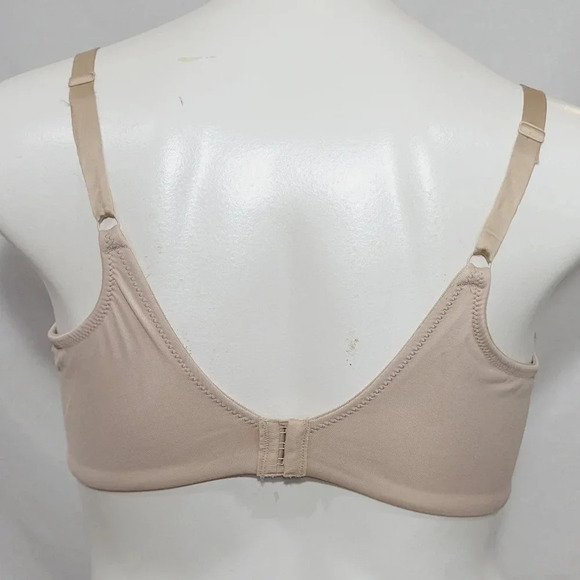 42DD Bali 3438 Glamorous Back-Smoothing UW Bra NUDE NWT - Picture 3 of 3